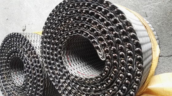 کیفیت  Food Industry Balanced Freezer Herringbone Conveyor Belt کارخانه