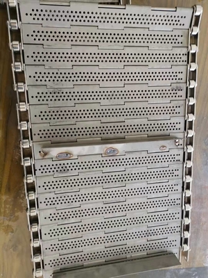 زنجیر تسمه نقاله مشبک سیمی SS304 ضد زنگ