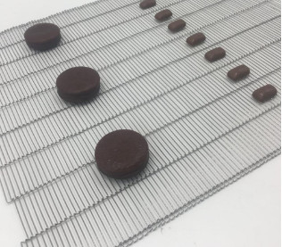 توری آهنی تسمه نقاله اجاق گاز زنجیره ای تخت برای صنایع فرآوری مواد غذایی