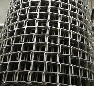مش سیم سنگین تسمه نقاله دیوار بزرگ OEM