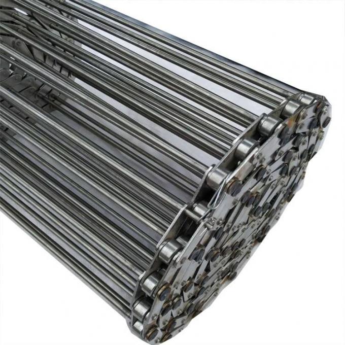 مش تسمه مش مارپیچی فولاد ضد زنگ 304 برای نوار نقاله زنجیره ای 5