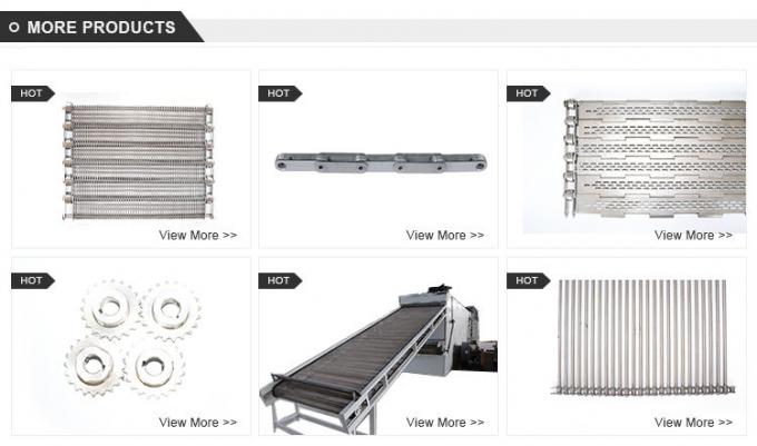 نوار نقاله نقاله سیمی تسمه مش فولادی زنجیر زنجیر 17
