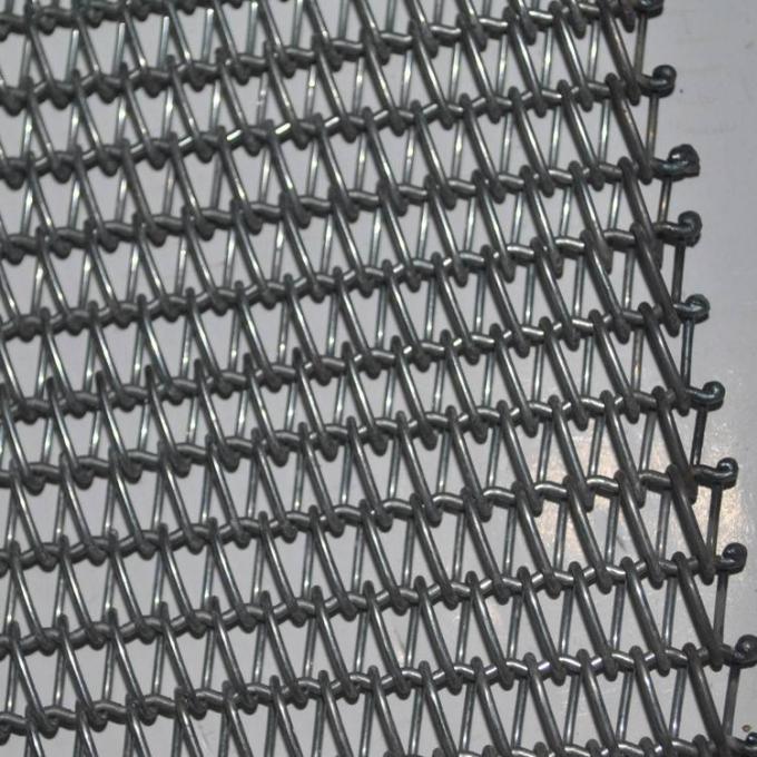 سیم مشبک ساخت تسمه نقاله قابل حمل فولادی SUS316L 9