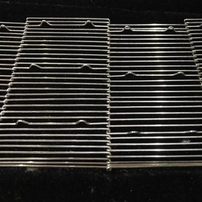 سیم مشبک ساخت تسمه نقاله قابل حمل فولادی SUS316L 17